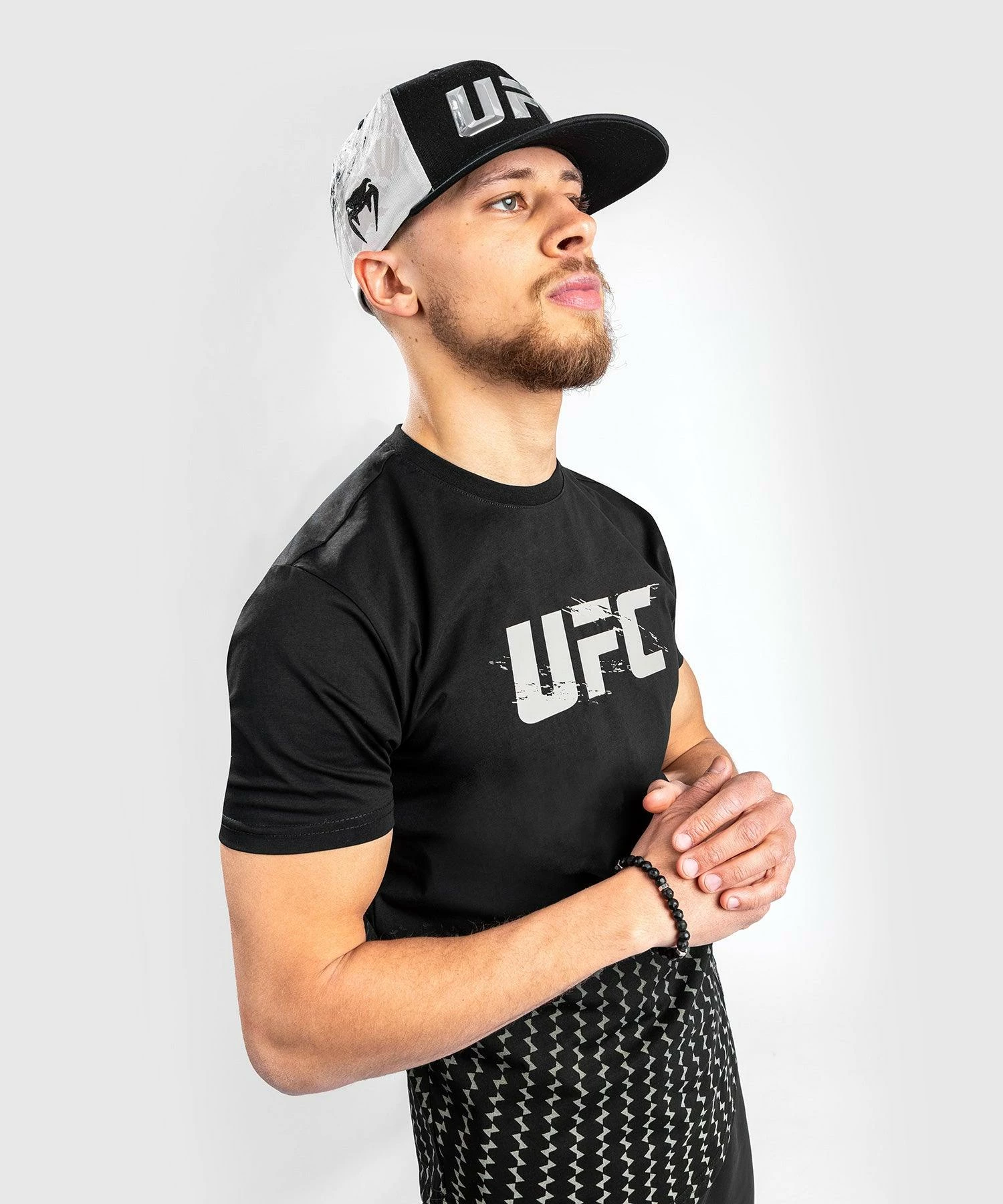 UFC Venum Authentic Fight Week Men's 2.0 Short Sleeve T-Shirt - Black - Image 2