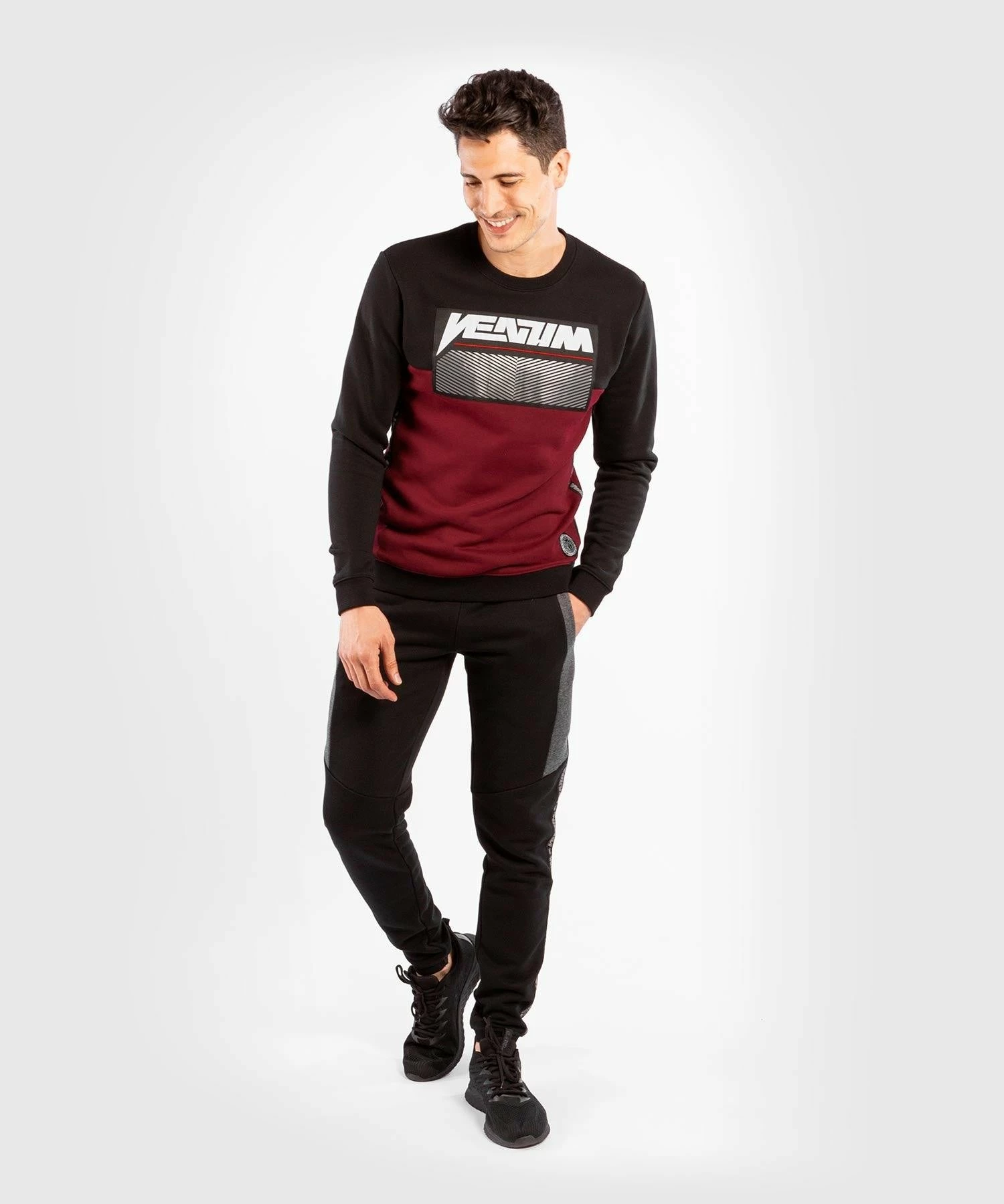 Venum Rafter Sweatshirt - Burgundy 1 Venum Rafter Sweatshirt - Burgundy