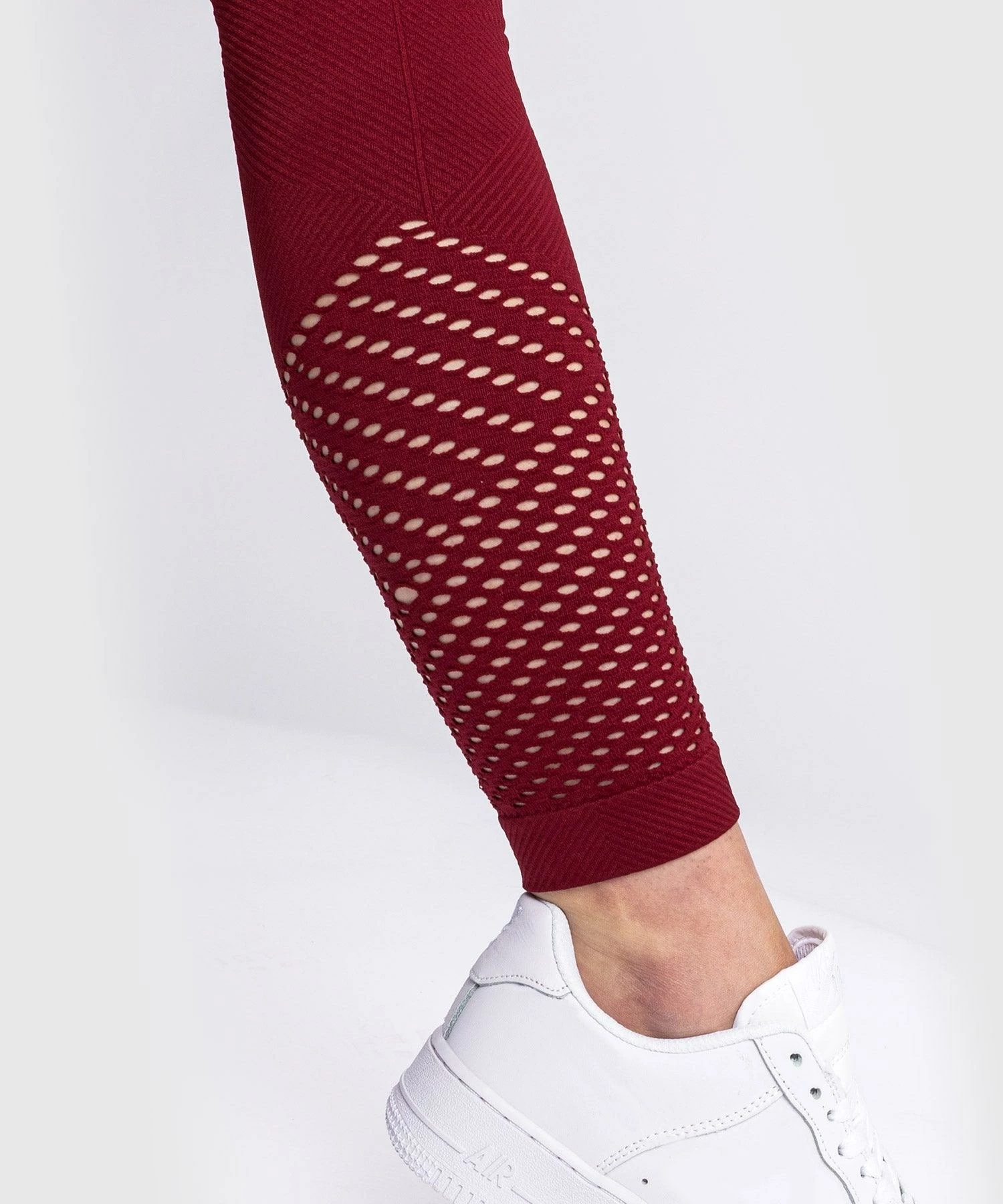 Venum Sparring Seamless Leggings - For Women - Burgundy 5 Venum Sparring Seamless Leggings - For Women - Burgundy - Image 5