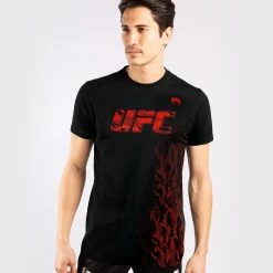 UFC Venum Authentic Fight Week Men's Short Sleeve T-shirt - Black