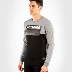 Venum Rafter Sweatshirt - Light Heather Grey -Venum store 4 252F3 252F9 252F4 252F4394c0bb211c8b090cd2eca832f04cd8812e9e17 SWEAT RAFTER GREY BLACK 02