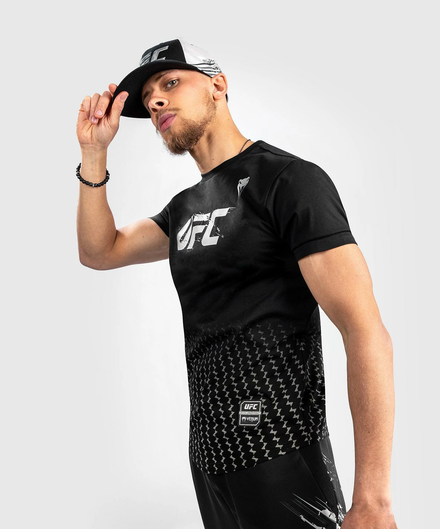 UFC Venum Authentic Fight Week Men's 2.0 Short Sleeve T-Shirt - Black