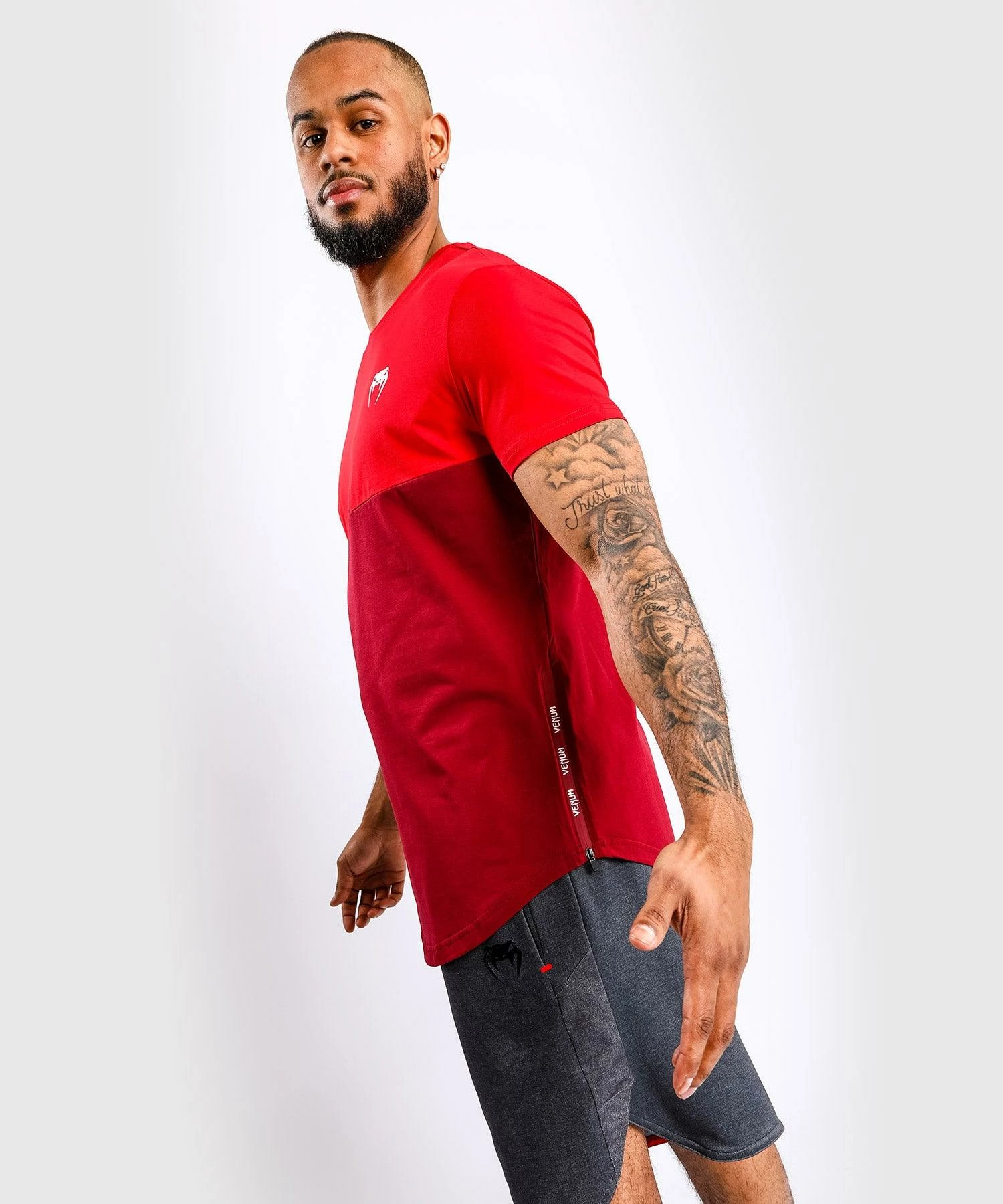Venum Laser T-shirt - Red 5 Venum Laser T-shirt - Red - Image 5