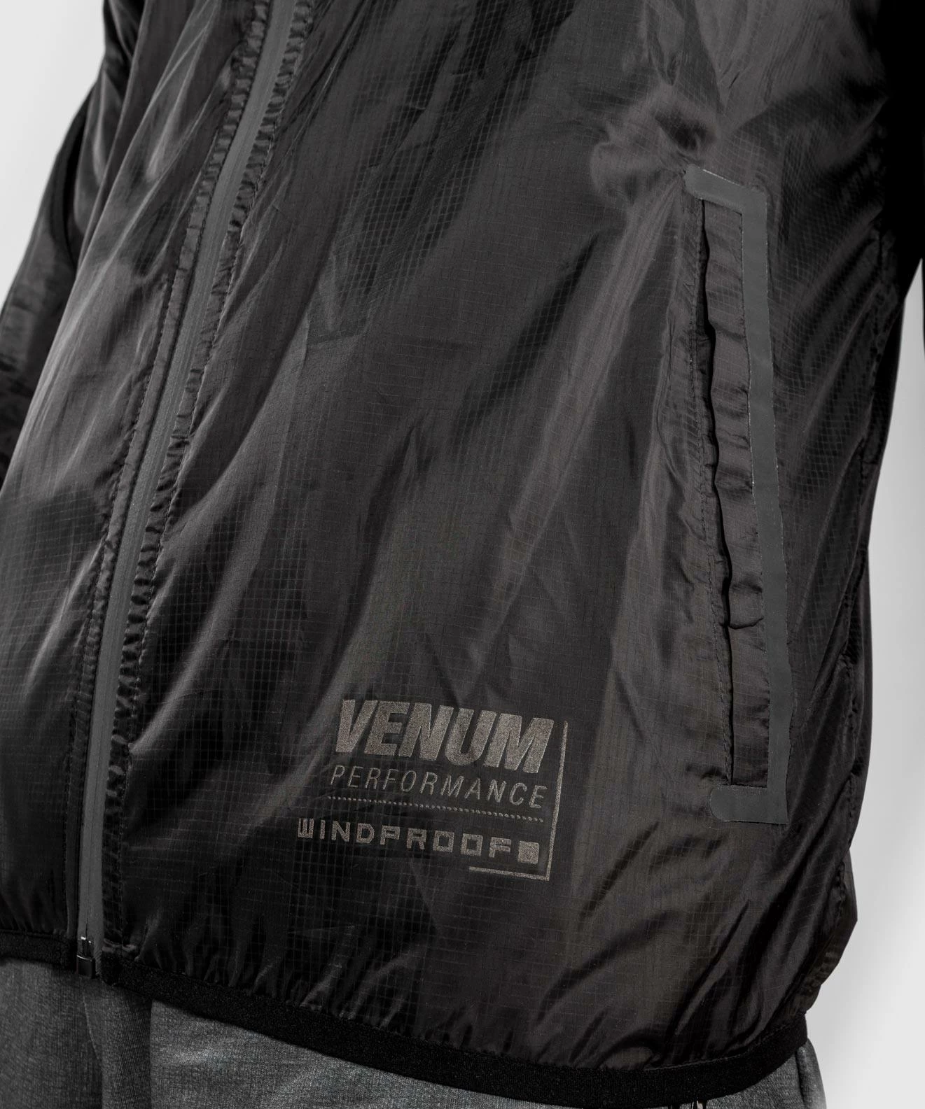 Venum Tempest 2.0 Windproof Jacket - Black 6 Venum Tempest 2.0 Windproof Jacket - Black - Image 6