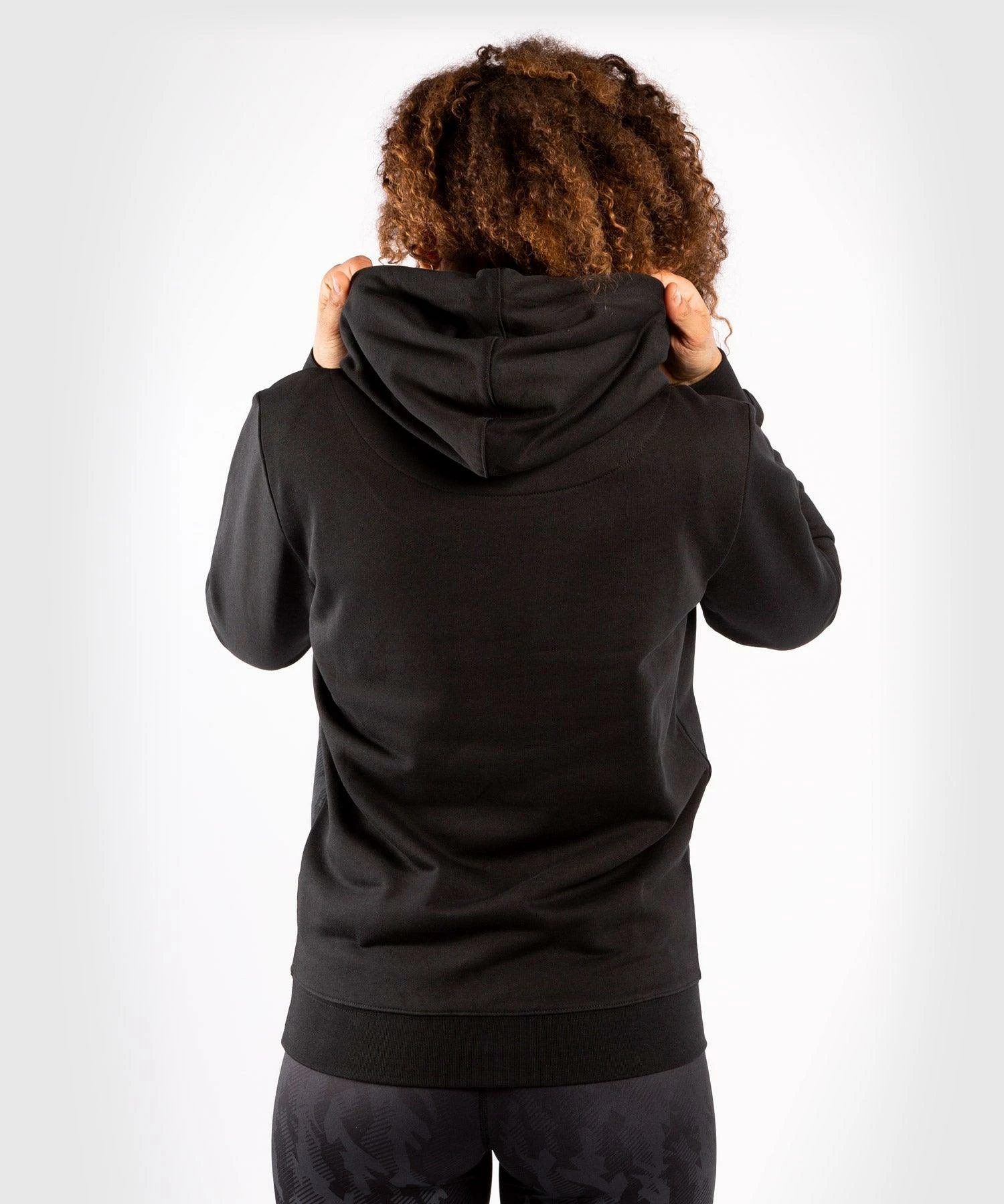 UFC Venum Authentic Fight Week Women's Pullover Hoodie - Black 2 UFC Venum Authentic Fight Week Women's Pullover Hoodie - Black - Image 2