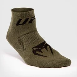 UFC Venum Authentic Fight Week Unisex Performance Sock Set Of 2 - Khaki