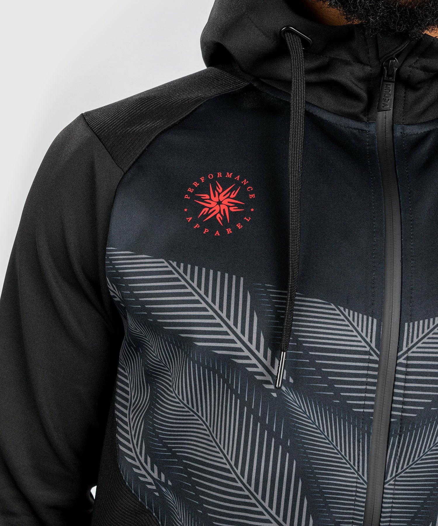 Venum Phantom Hoody - Black/Red - Image 8