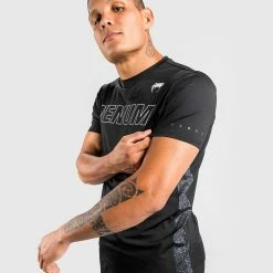 Venum Classic Evo Dry Tech T-Shirt - Black/White
