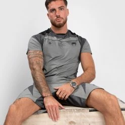 Venum Stone Dry Tech T-Shirt - Short Sleeves - Mineral Green