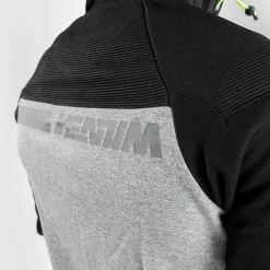 Venum Laser Evo 2.0 Hoodie - Light Heather Grey -Venum store HOODIES LASER EVO GREY BLACK 12