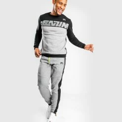 Venum Connect Crewneck Sweatshirt - Black/Dark Heather Grey