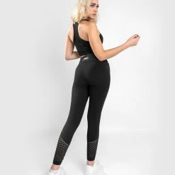 Venum Sparring Seamless 7/8 Leggings - For Women - Black -Venum store LEGGINGS 7 8 SPARRING BLACK 05