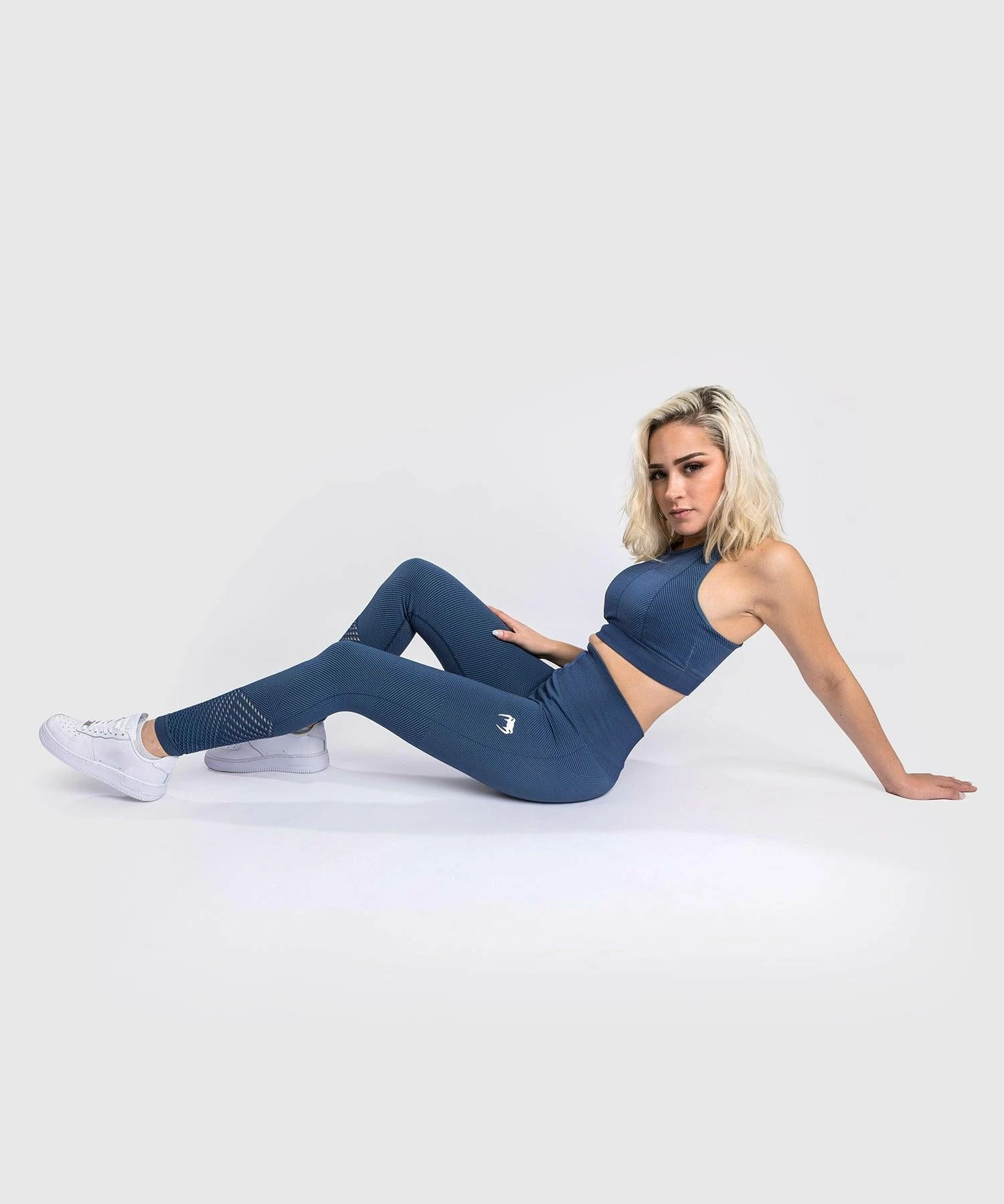 Venum Sparring Seamless 7/8 Leggings - For Women - Navy Blue 8 Venum Sparring Seamless 7/8 Leggings - For Women - Navy Blue - Image 8