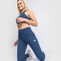 Venum Sparring Seamless 7/8 Leggings - For Women - Navy Blue 15 Venum Sparring Seamless 7/8 Leggings - For Women - Navy Blue -Venum store LEGGINGS 7 8 SPARRING NAVYBLUE 02