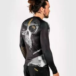 Venum Skull Rashguard - Long Sleeves - Black -Venum store RASH LS SKULL BLACK SD 05 1