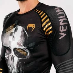 Venum Skull Rashguard - Long Sleeves - Black -Venum store RASH LS SKULL BLACK SD 07 1