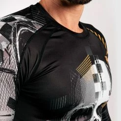 Venum Skull Rashguard - Long Sleeves - Black -Venum store RASH LS SKULL BLACK SD 08 1