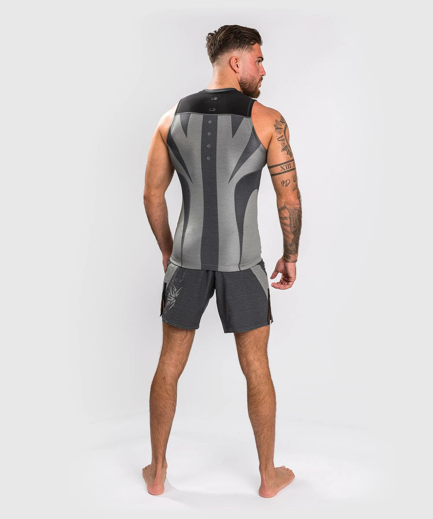Venum Stone Rashguard Sleeveless - Mineral Green 3 Venum Stone Rashguard Sleeveless - Mineral Green - Image 3