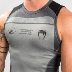 Venum Stone Rashguard Sleeveless - Mineral Green 10 Venum Stone Rashguard Sleeveless - Mineral Green -Venum store RASH SLEEVELESS STONE MINERAL GREEN 06 1