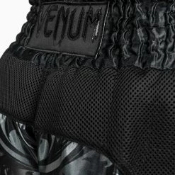 Venum Absolute 2.0 Muay Thai Shorts - Black/Black -Venum store SHORT MUAYTHAI ABSOLUTE2.0 BLACK BLACK 06 1