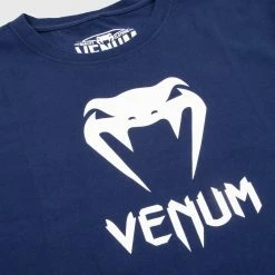 Venum Classic T-shirt - Navy Blue -Venum store TS CLASSIC NAVYBLUE HD 04