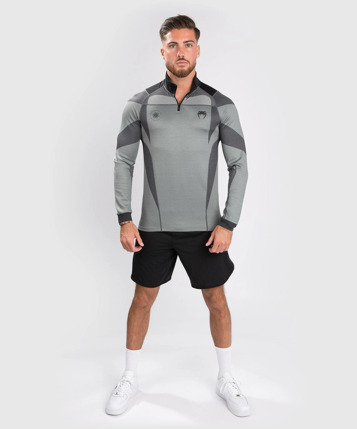 Venum Stone Winter Dry Tech - Long Sleeves - Mineral Green 2 Venum Stone Winter Dry Tech - Long Sleeves - Mineral Green - Image 2