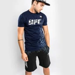 UFC Venum Authentic Fight Week Men's Short Sleeve T-shirt - Navy Blue -Venum store a 252Fc 252Ff 252F7 252Facf713b476edfca49766b17d2d7c7f9cedc9a96c VNMUFC 00052 018 03 1