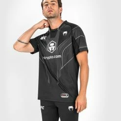 UFC Venum Authentic Fight Night 2.0 Men's Walkout Jersey - Black -Venum store a 252Fe 252F8 252Ff 252Fae8fc12ed19f587836cc03060b4d2984b0cc5325 VNMUFC 00145 001 04