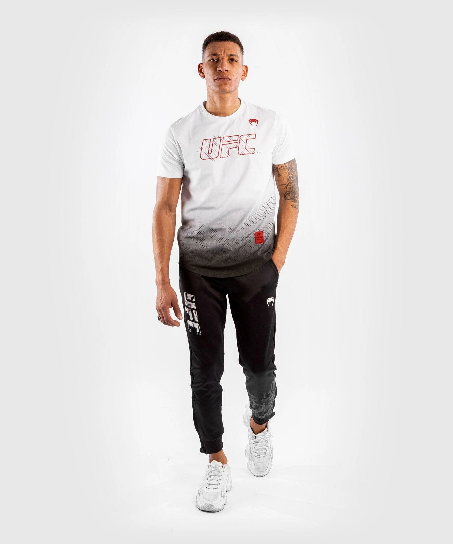 UFC Venum Authentic Fight Week 2 Men's Short Sleeve T-shirt - White 6 UFC Venum Authentic Fight Week 2 Men's Short Sleeve T-shirt - White - Image 6