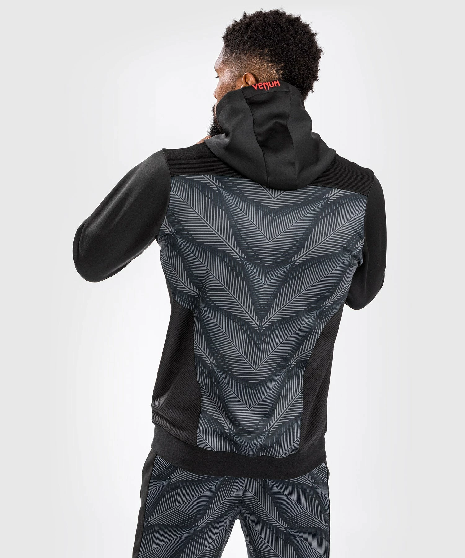 Venum Phantom Hoody - Black/Red - Image 2