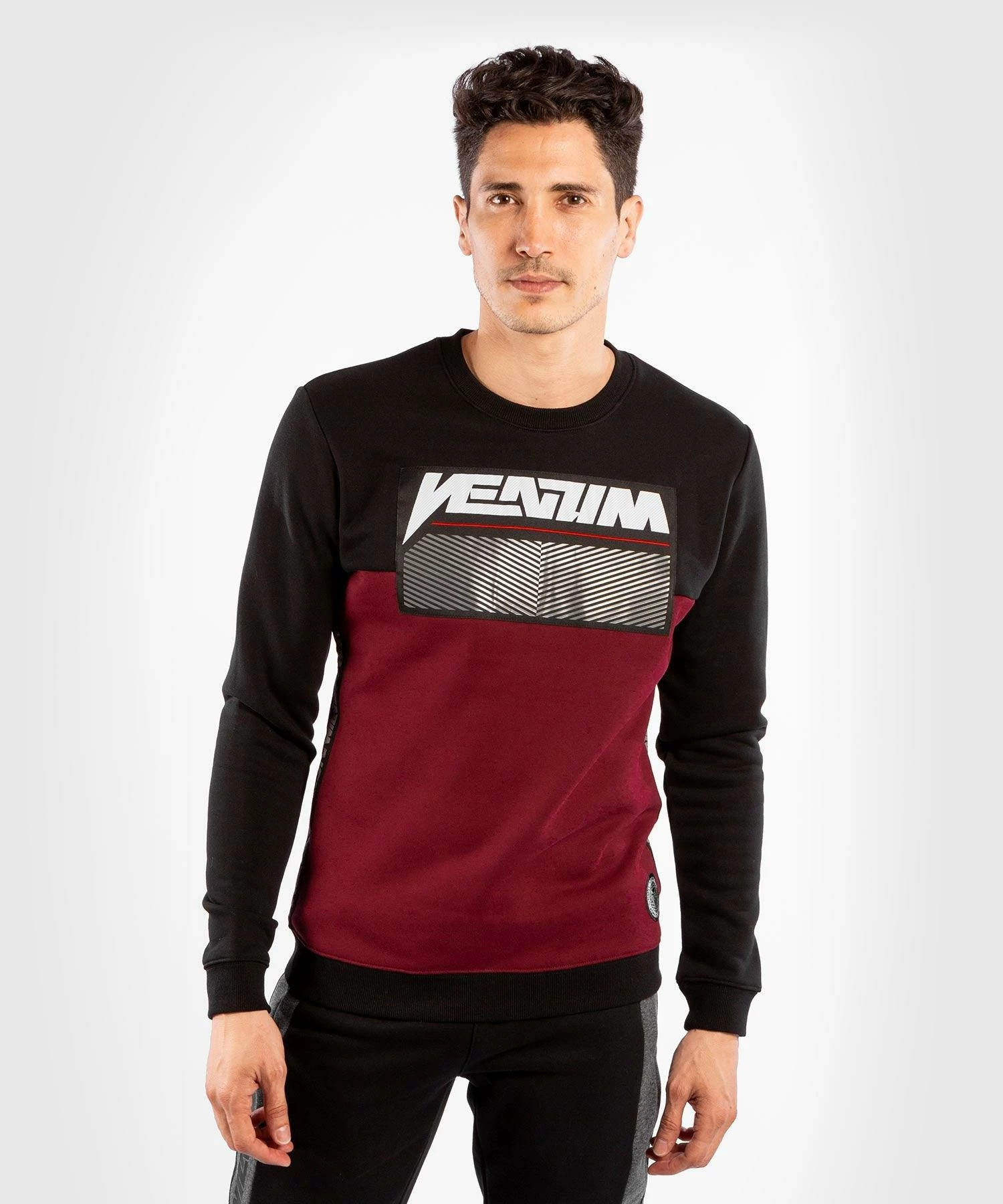 Venum Rafter Sweatshirt - Burgundy 2 Venum Rafter Sweatshirt - Burgundy - Image 2