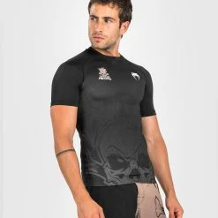 Venum Reorg Rashguard - Short Sleeves - Black
