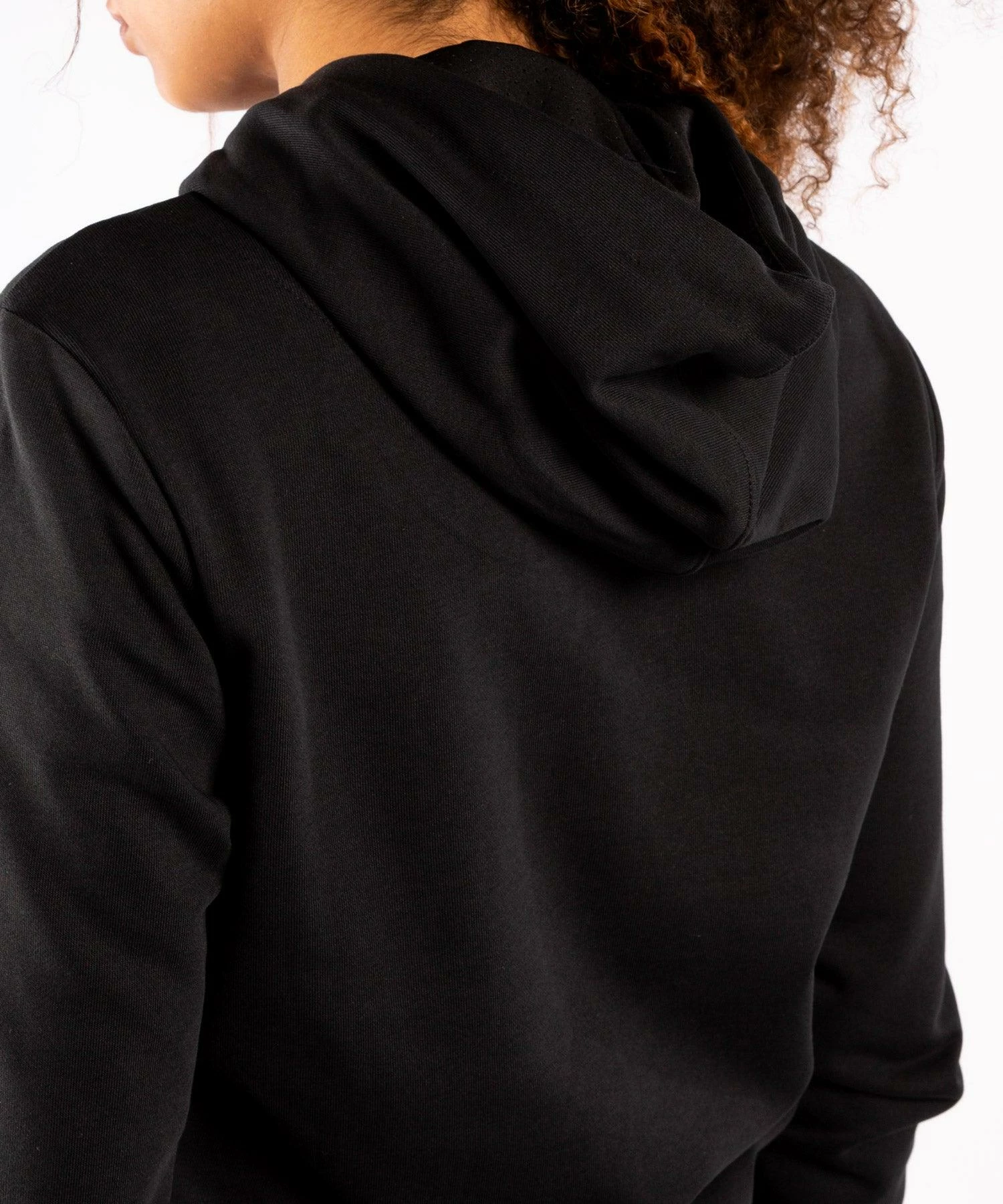 UFC Venum Authentic Fight Week Women's Pullover Hoodie - Black 6 UFC Venum Authentic Fight Week Women's Pullover Hoodie - Black - Image 6