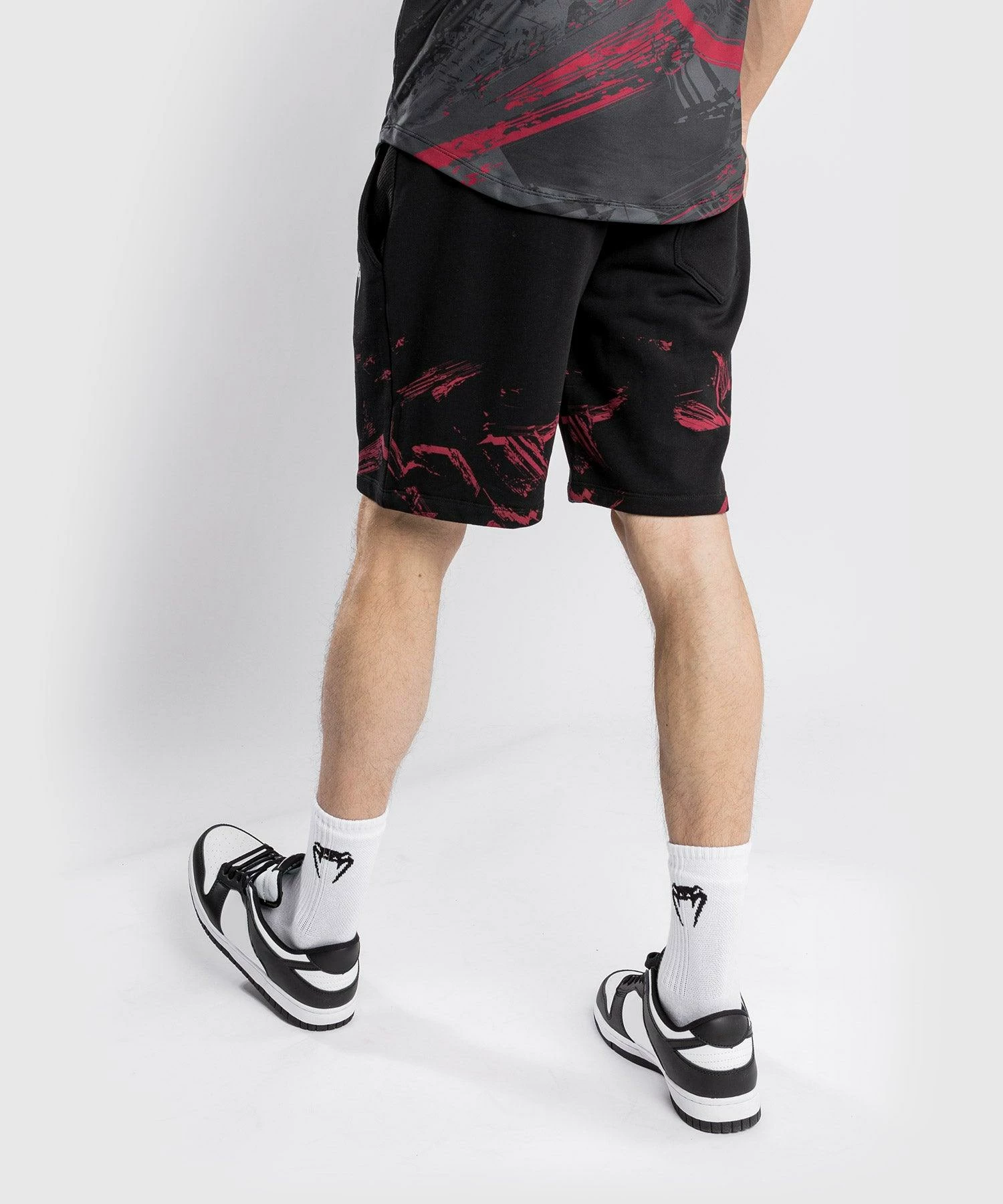 UFC Venum Authentic Fight Week Men's 2.0 Short - Black/Red 4 UFC Venum Authentic Fight Week Men's 2.0 Short - Black/Red - Image 4