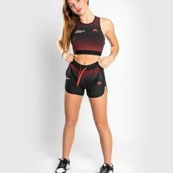 UFC Venum Performance Institute Training Short - For Women - Black/Red