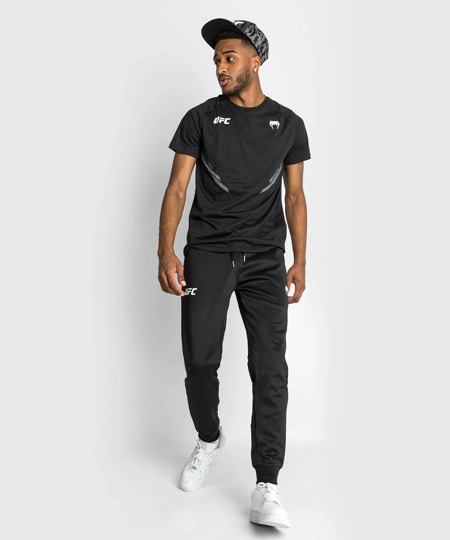 UFC Venum Replica Men's Pants - Black - Image 2