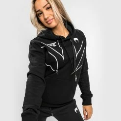 UFC Venum Fight Night 2.0 Replica Women's Hoodie - Black