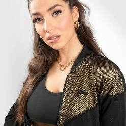 Venum Lightning Mesh Jacket - For Women - Black/Gold 11 Venum Lightning Mesh Jacket - For Women - Black/Gold -Venum store e 252F4 252F6 252Ff 252Fe46f8eaca0b0671f7571c5d38b88db4e68adad26 JACKET LIGHTING BLACK GOLD 03