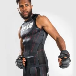 Venum Okinawa 3.0 Rashguard Sleeveless - Black/Red