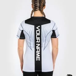 UFC Venum Personalized Authentic Fight Night 2.0 Kit By Venum Women's Walkout Jersey - Midnight Edition - Ice