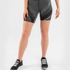 UFC Venum Authentic Fight Night Women's Vale Tudo Shorts - Long Fit - Black