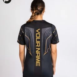 UFC Venum Personalized Authentic Fight Night 2.0 Women's Walkout Jersey - Champion
