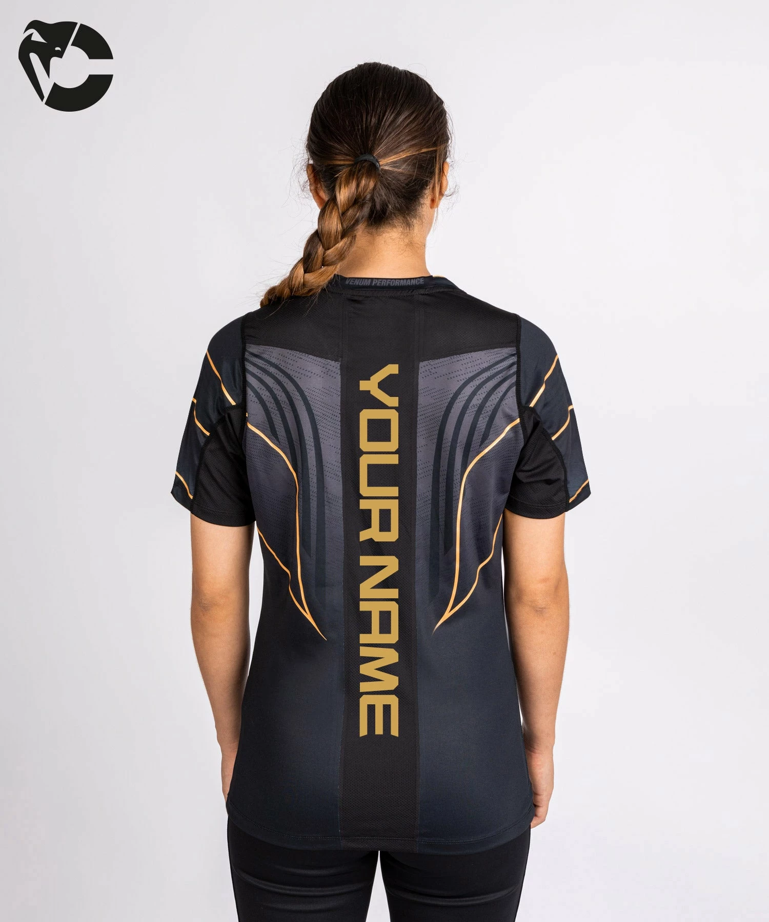 UFC Venum Personalized Authentic Fight Night 2.0 Women's Walkout Jersey - Champion
