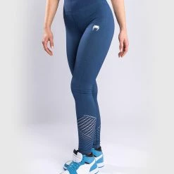 Venum Sparring Seamless Leggings - For Women - Navy Blue