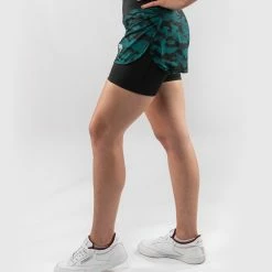 Venum Defender Hybrid Compression Short - Black/Green -Venum store f 252Ff 252F9 252F5 252Fff95591cc4ede56d736210ae2a8ac1e151a2adc1 HYBRID COMPRESSION SHORT DEFENDER BLACK GREEN SD 05